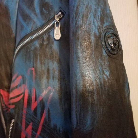 Real Sweet Reelistik mens flame skull  jacket - Picture 4 of 8